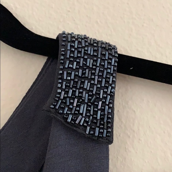 Beaded ‘S Max Mara Tank Top - Pre-owned, S, Grey - Picture 8 of 10